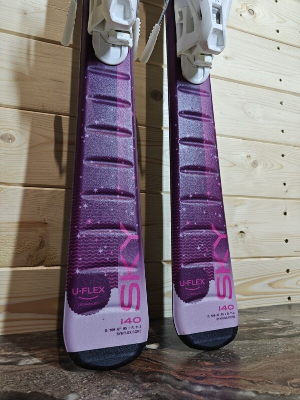 LYŽE ELAN SKY U-FLEX 140CM